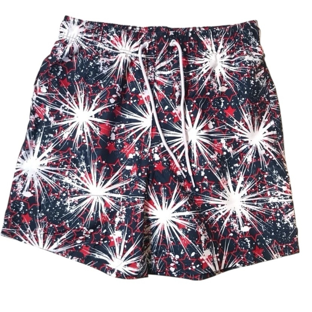 Jake Austin Fire Works Swim Trunks